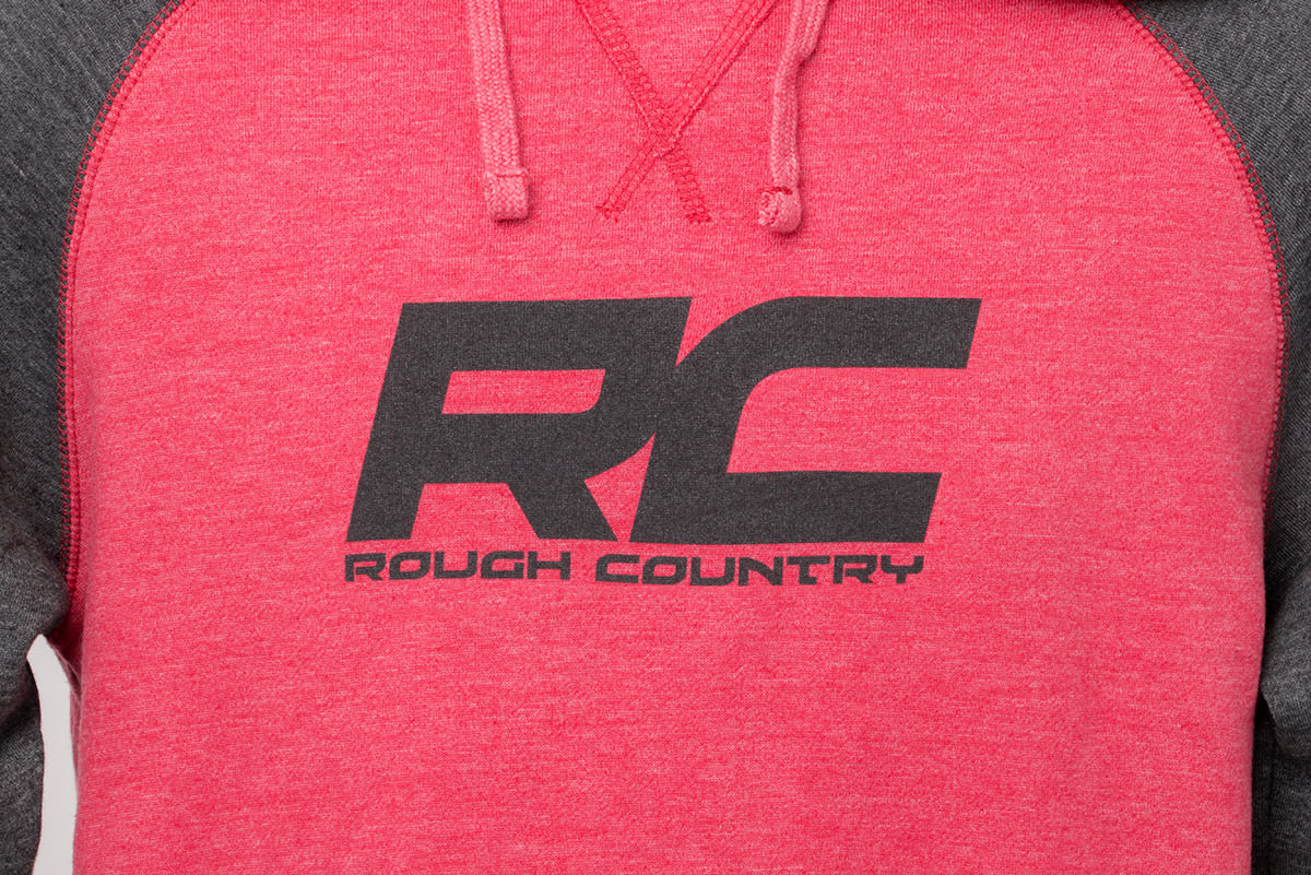 Rough Country Hoodie | Heizung | Rot/Grau | XL — Bild 2