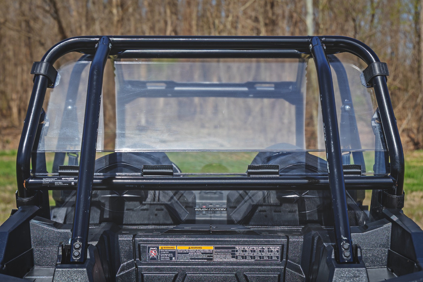 Rear Panel | Scratch Resistant | Polaris RZR XP 1000 — Bild 3