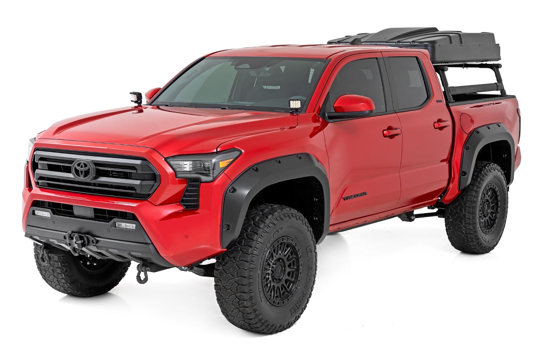 LED-Beleuchtungsset | Grabenmontage | 2" Schwarz, Paar | Gelbe Tagfahrleuchten | Toyota Tacoma (24–26) — Bild 4