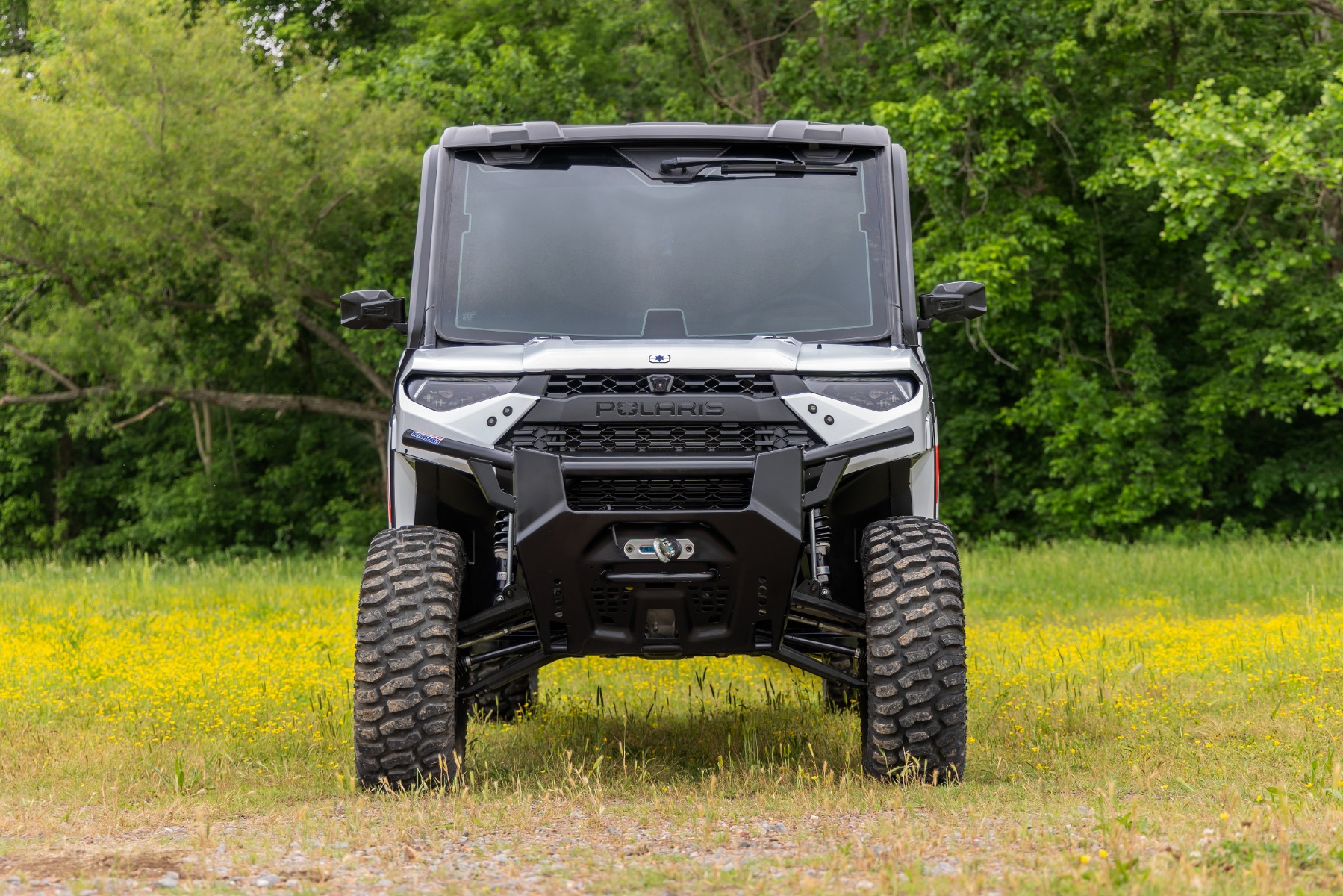 Schwarze Aluminium-Querlenker | 2" Vorverlegung | Polaris Ranger XP 1000 — Bild 6