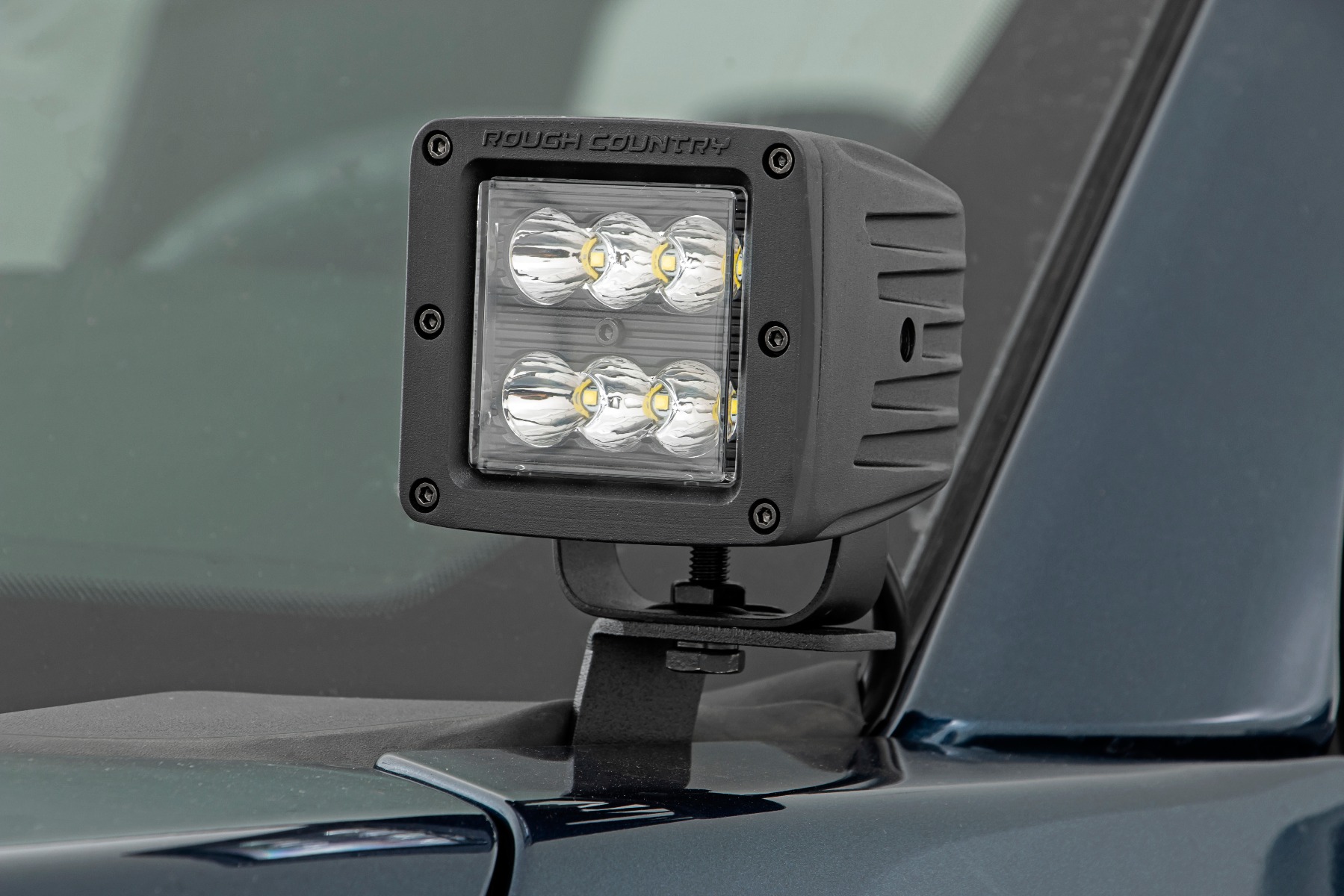 LED-Beleuchtungsset | Ditch | 2" Schwarz, Paar | Gelbe Tagfahrleuchten | Ford F-150 (15–26)/F-150 Lightning (22–26) — Bild 2
