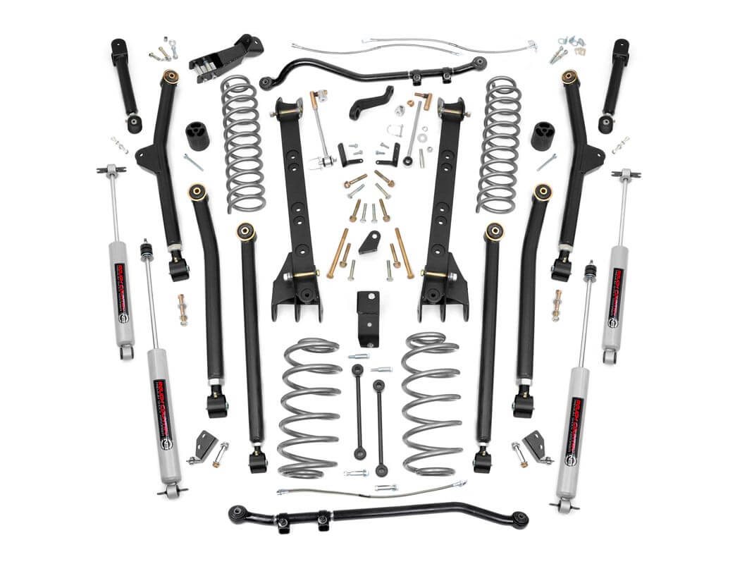 4-Zoll-Lift Kit | Long Arm | Jeep Wrangler Unlimited 4WD (2004–2006)