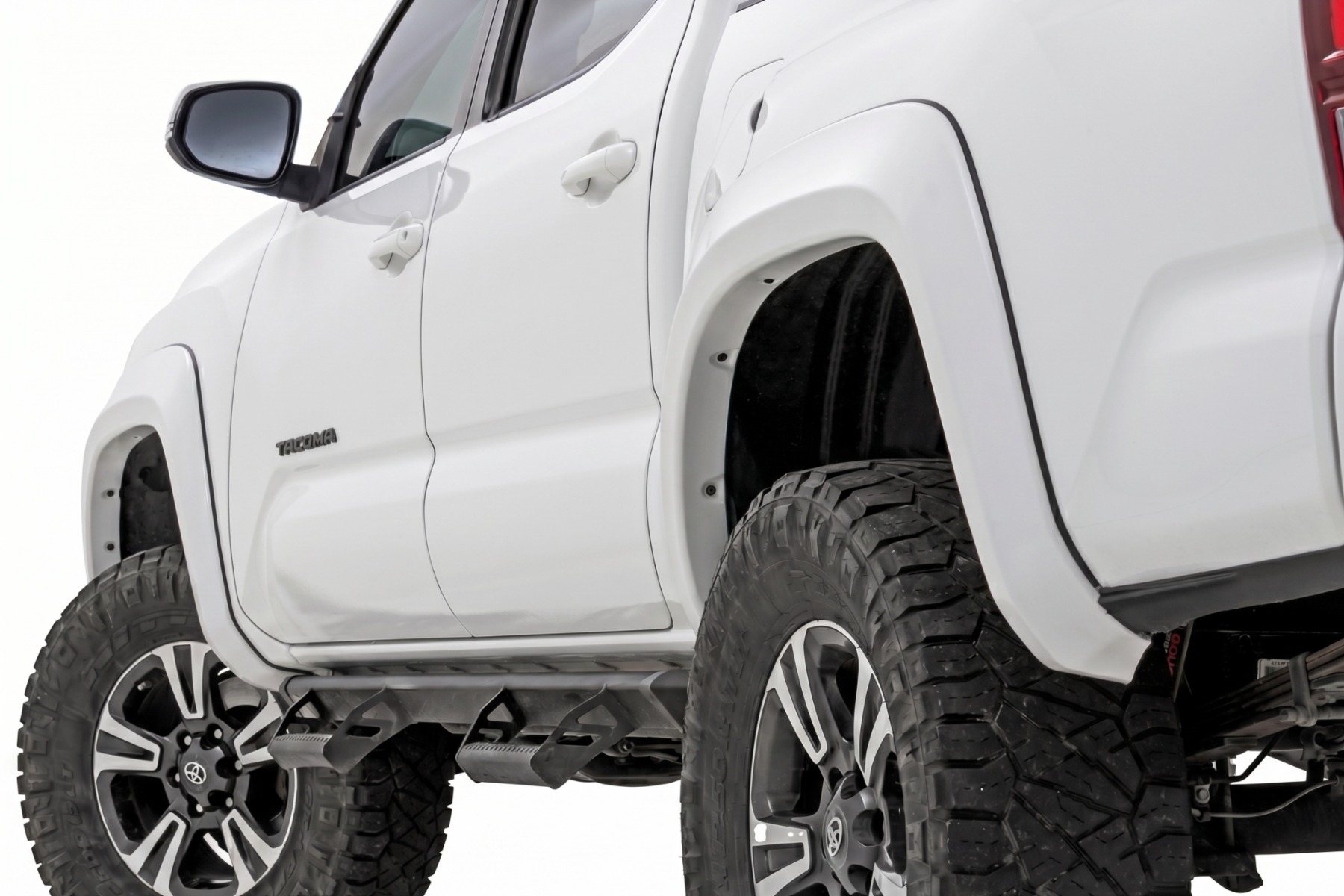 Sport-Kotflügelverbreiterungen | O40 Super White | Toyota Tacoma 2WD/4WD (2016–2023)