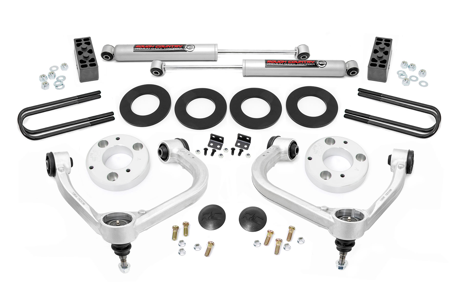 3-Zoll-Lift Kit | Geschmiedete obere Querlenker | Ford F-150 4WD (2021–2026)