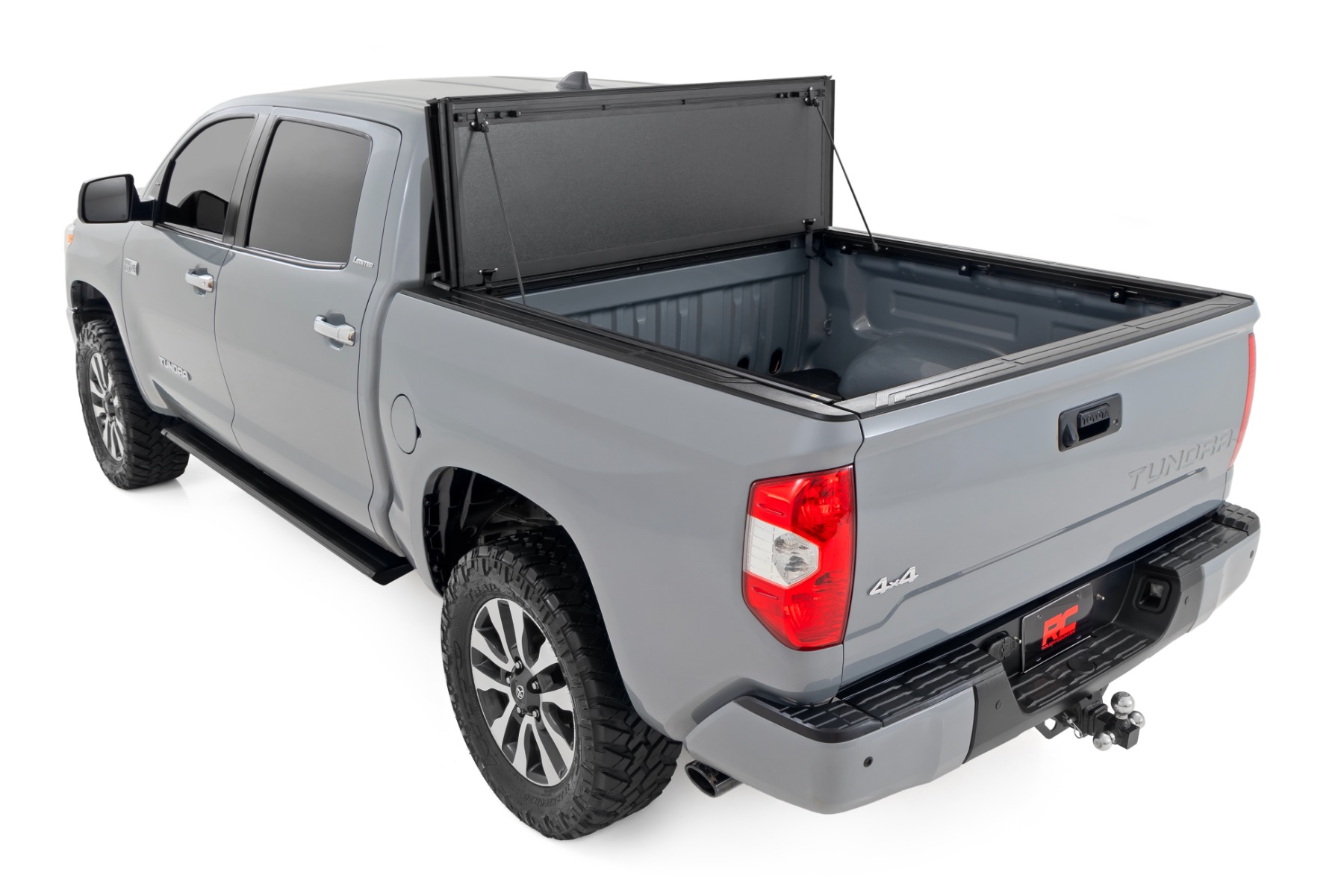 Hard Tri-Fold Flip Up Bed Cover | 5'7" Bed | Toyota Tundra 2WD/4WD (07-21) — Bild 5