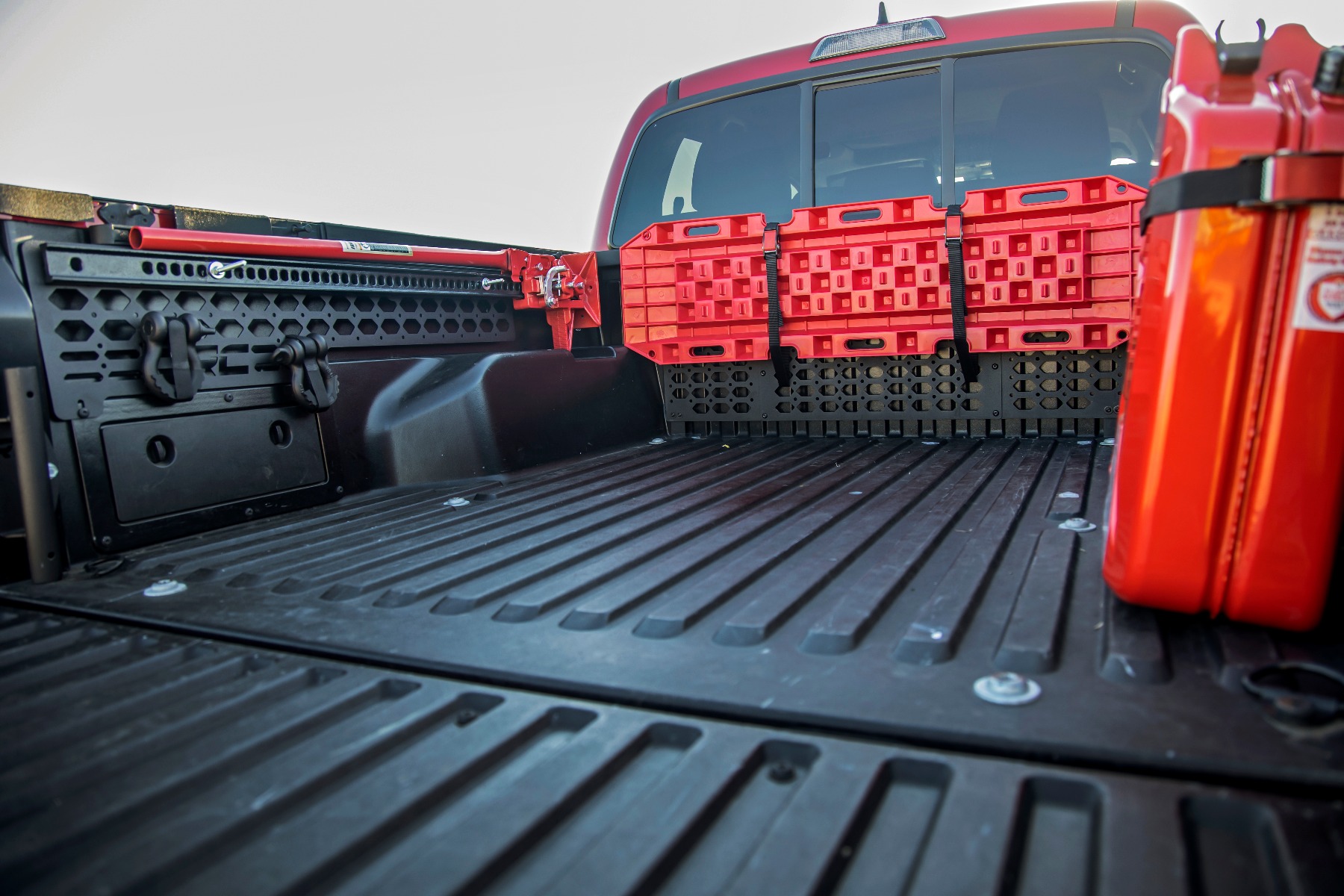 Molle-Befestigungsplatten für die Ladefläche | Kombi-Set | Toyota Tacoma 2WD/4WD (2005–2023) — Bild 5