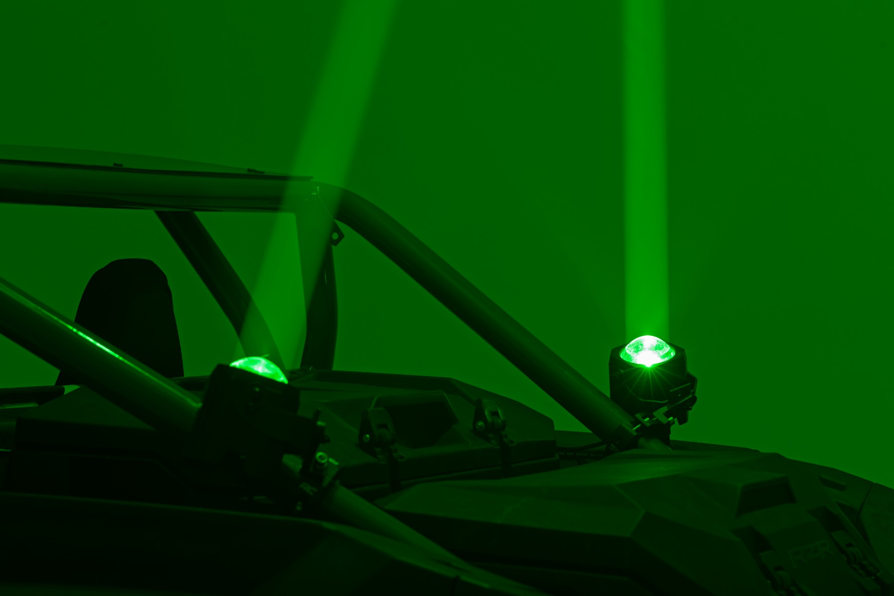 Laser-Whip-Beleuchtungsset | RGBW | 2400 Lumen | Paar