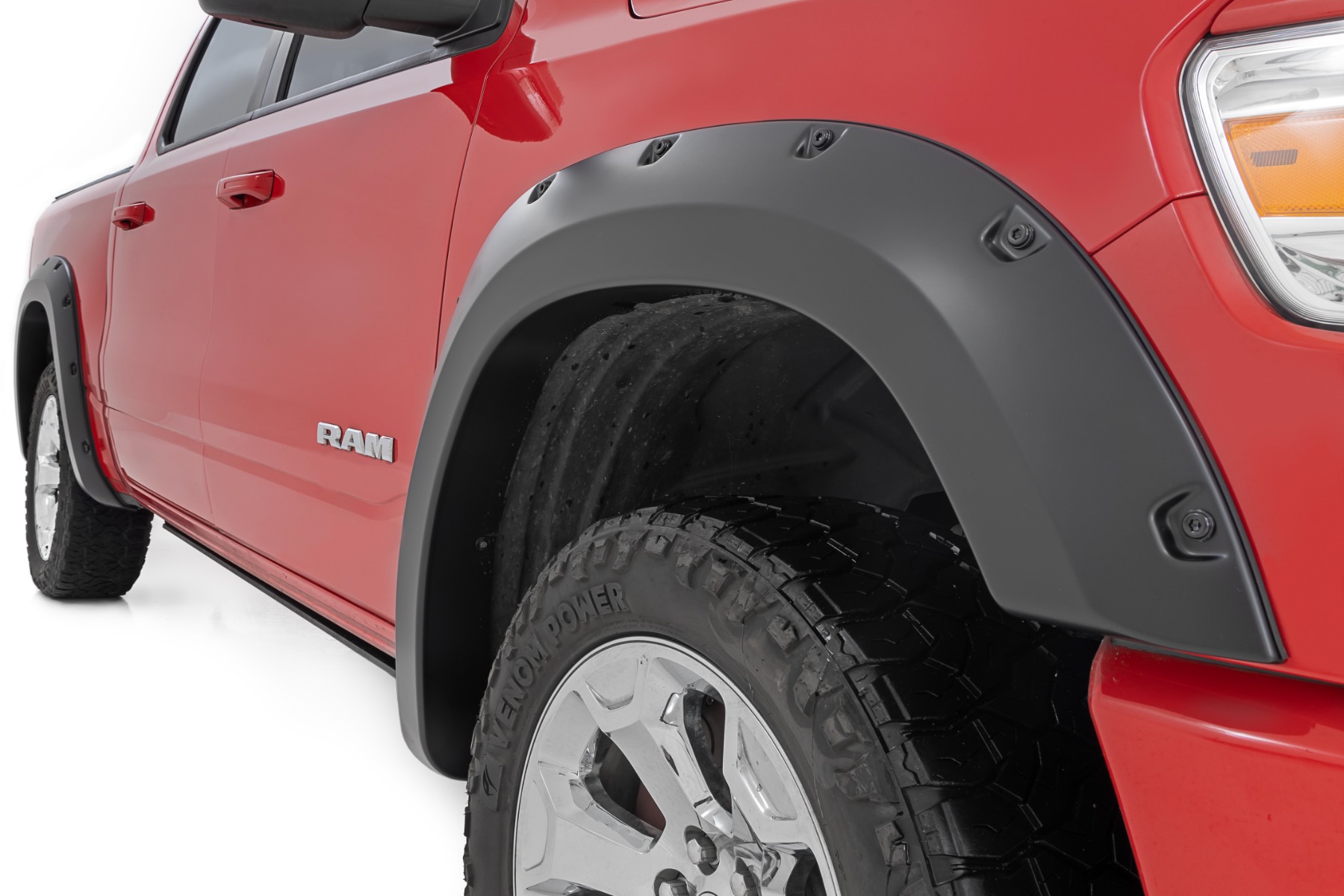 Pocket-Kotflügelverbreiterungen | PXQ Schwarz Metallic | RAM 1500 2WD/4WD (2019–2024) — Bild 4