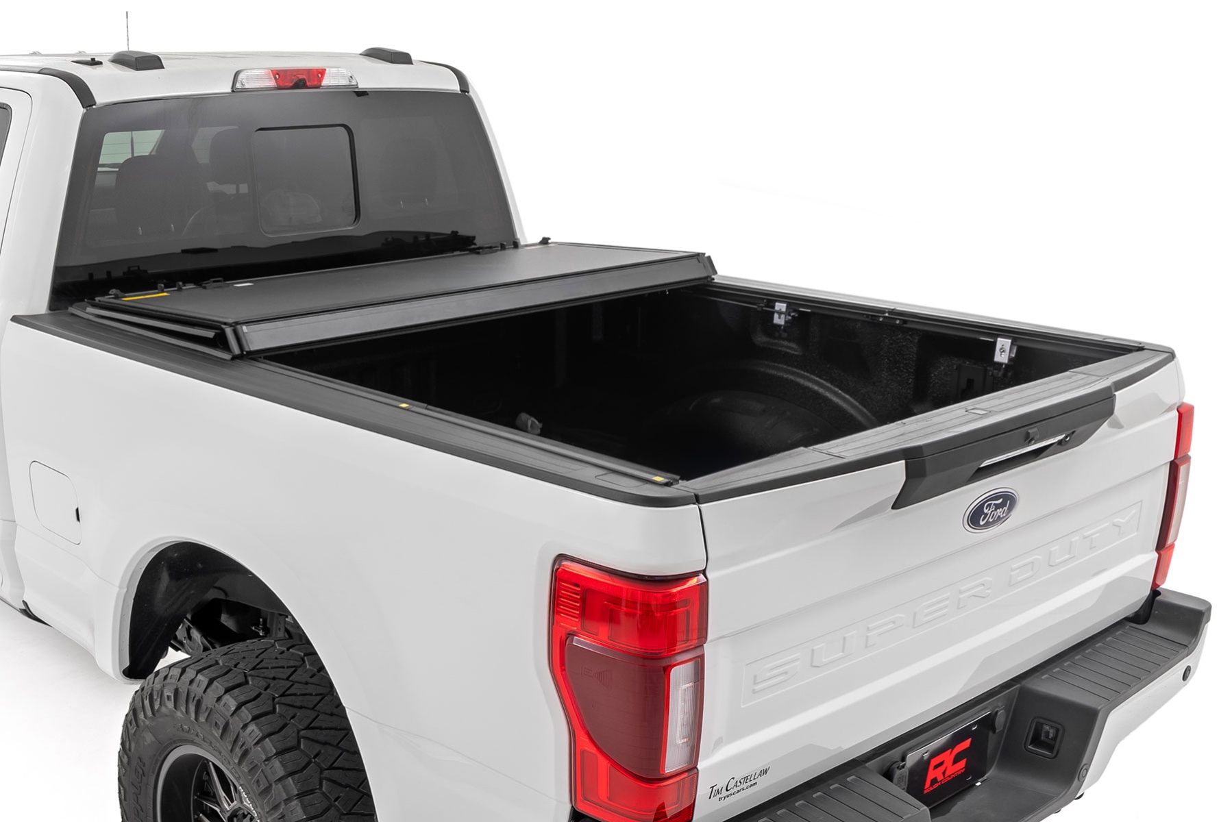 Stabile, dreifach klappbare Ladeflächenabdeckung | 6'10 Zoll Ladefläche | Ford F-250/F-350 Super Duty (2017–2026) — Bild 5