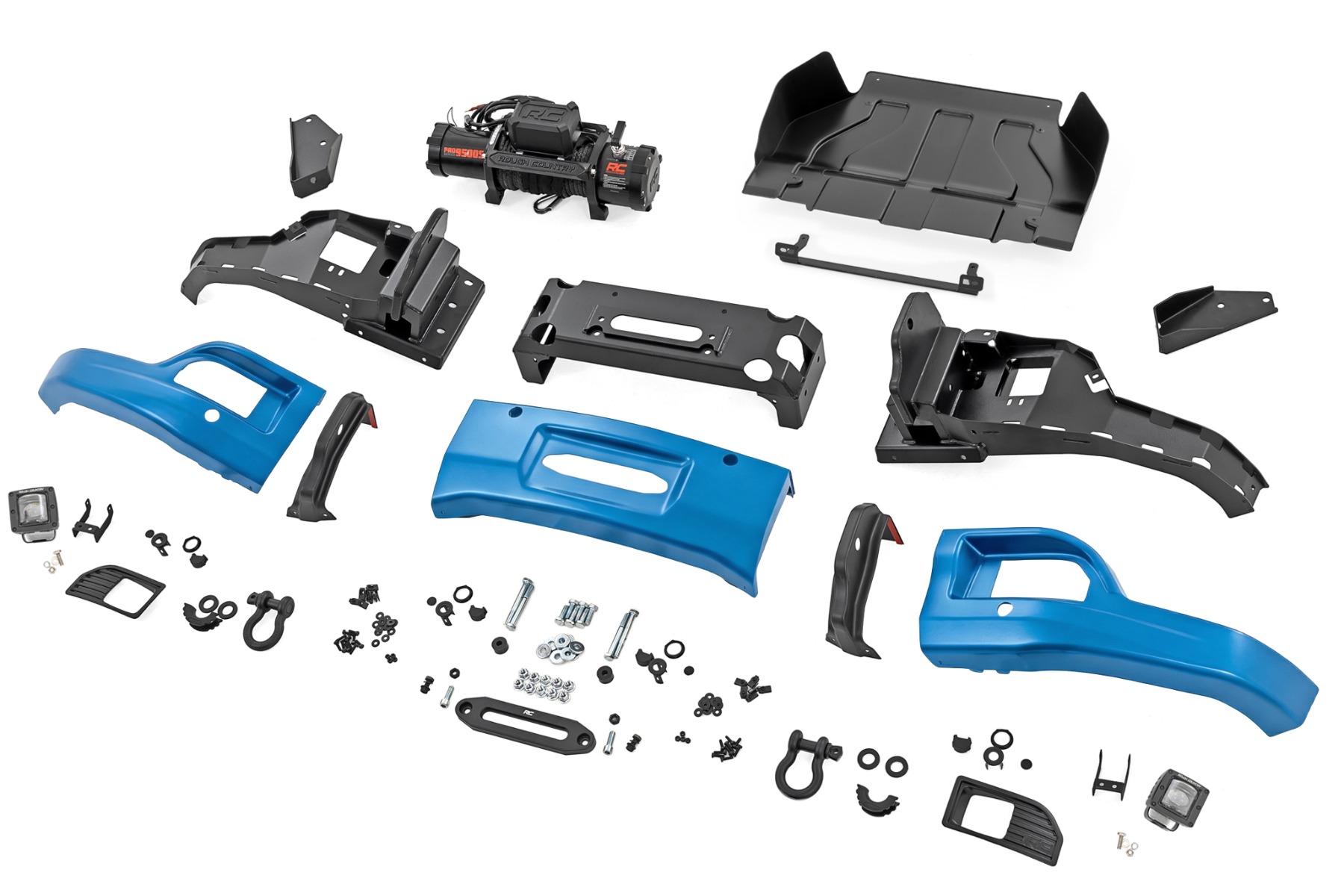 Front FXS Bumper | 12000S | GLT Glacier Blue | Chevy Silverado 1500 (23-26) — Bild 6