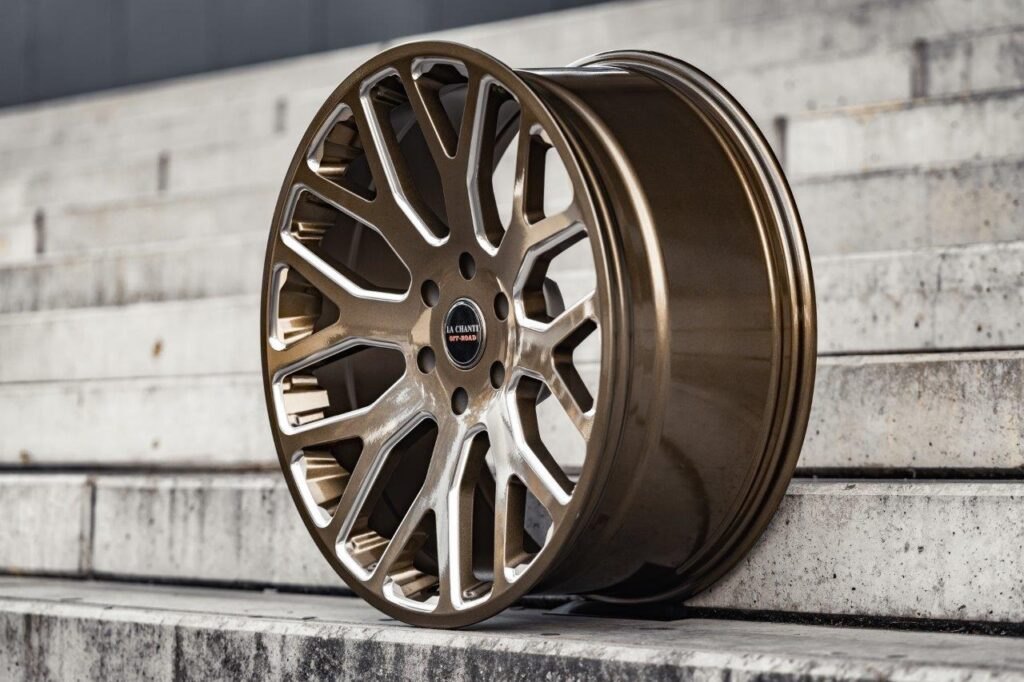 La Chanti OF8 | Glossy Bronze Milled · 9.5J×22" · ET12 | 6x139.7 — Bild 3