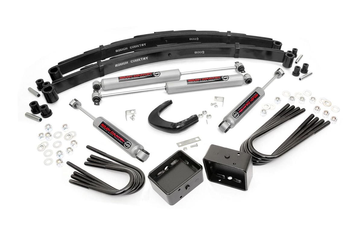 4-Zoll-Lift Kit | Chevy/GMC C20/K20, C25/K25, Truck/Half-Ton Suburban (77–91)
