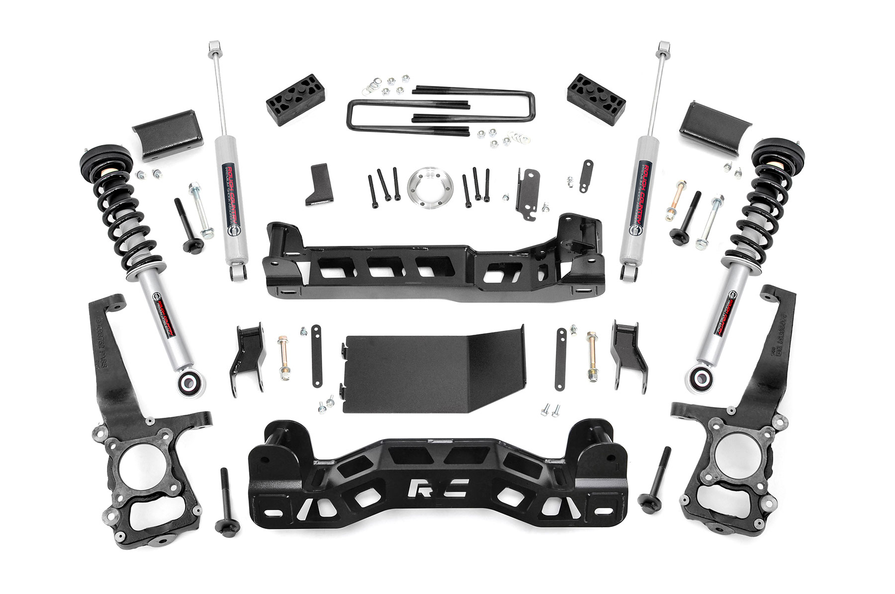 4 Inch Lift Kit | N3 Struts | Ford F-150 4WD (2009-2010) — Bild 1