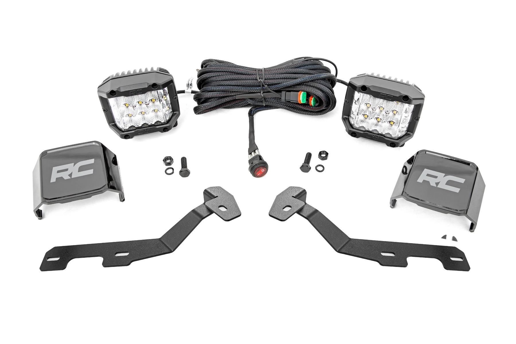 LED-Beleuchtungsset | Montage am Seitengraben | 3 Zoll OSRAM | Breitstrahl | RAM 1500 2WD/4WD (2019–2026)