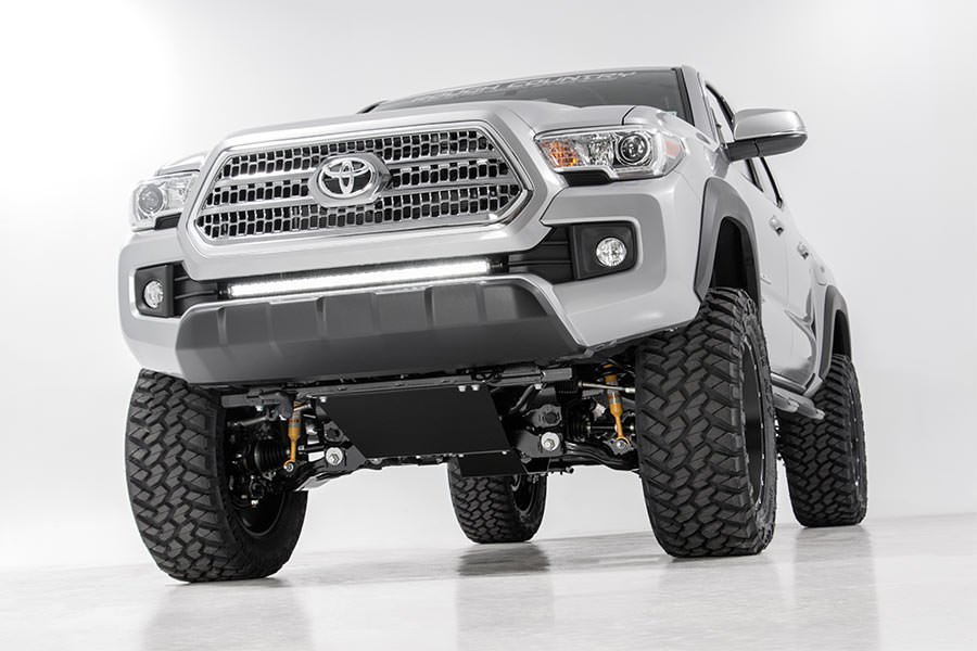 LED-Beleuchtungsset | Befestigung am unteren Kühlergrill | 30 Zoll Spectrum einreihig | Toyota Tacoma (16–23) — Bild 5