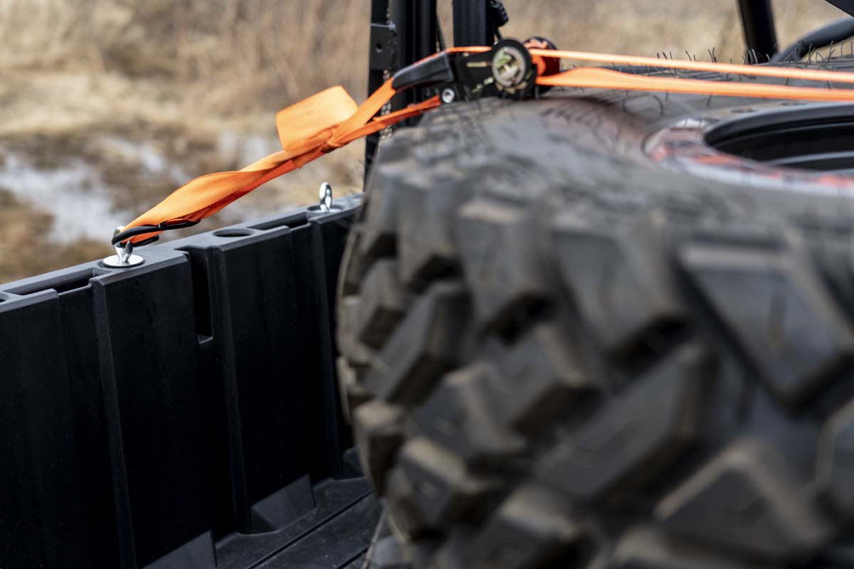 Ladeflächen-Befestigungsset | 1 Zoll Durchmesser | 5-teilig | Polaris RZR XP 1000/RZR XP 4 1000 — Bild 2