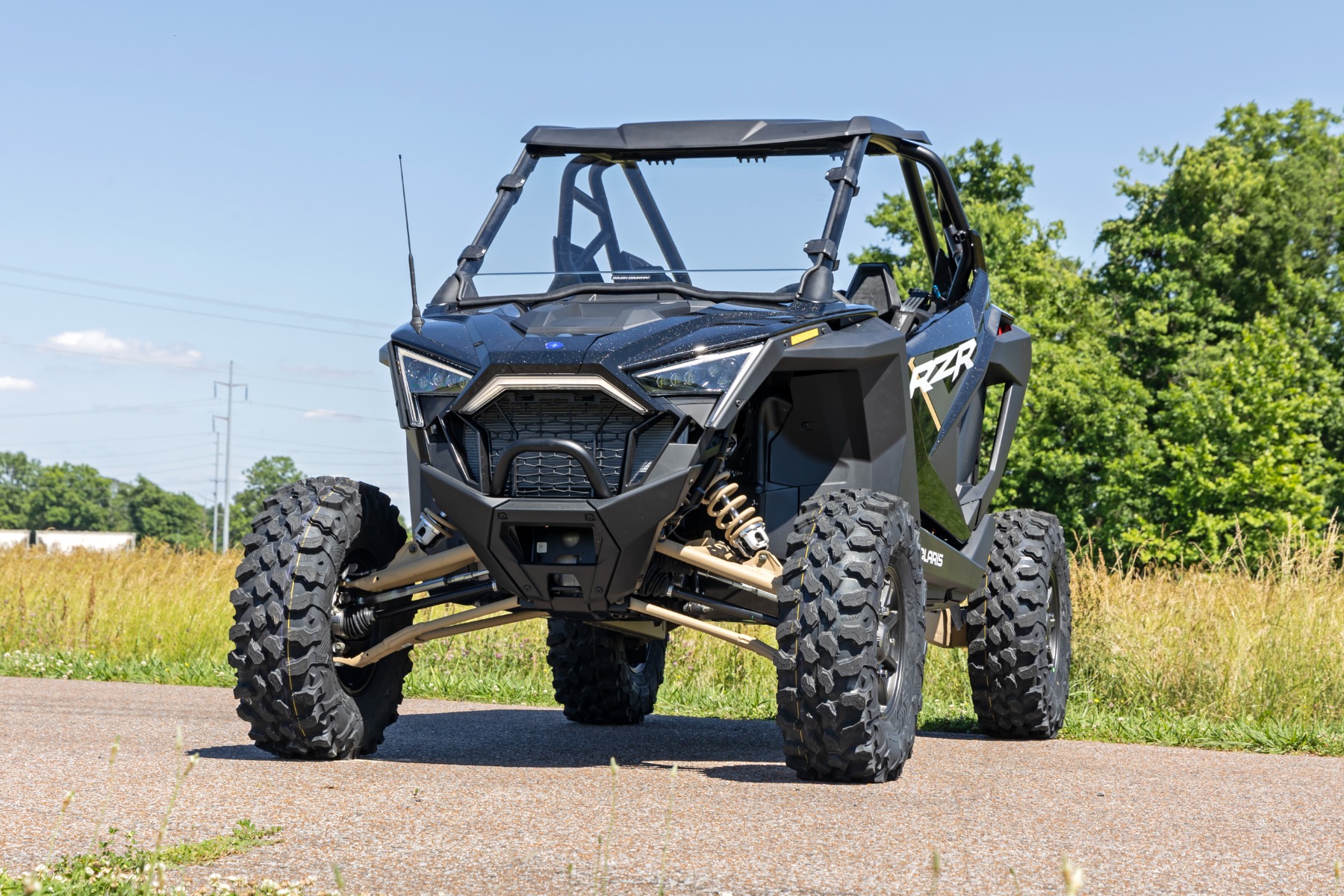 Full Windshield | Scratch Resistant | Polaris RZR Turbo R — Bild 5