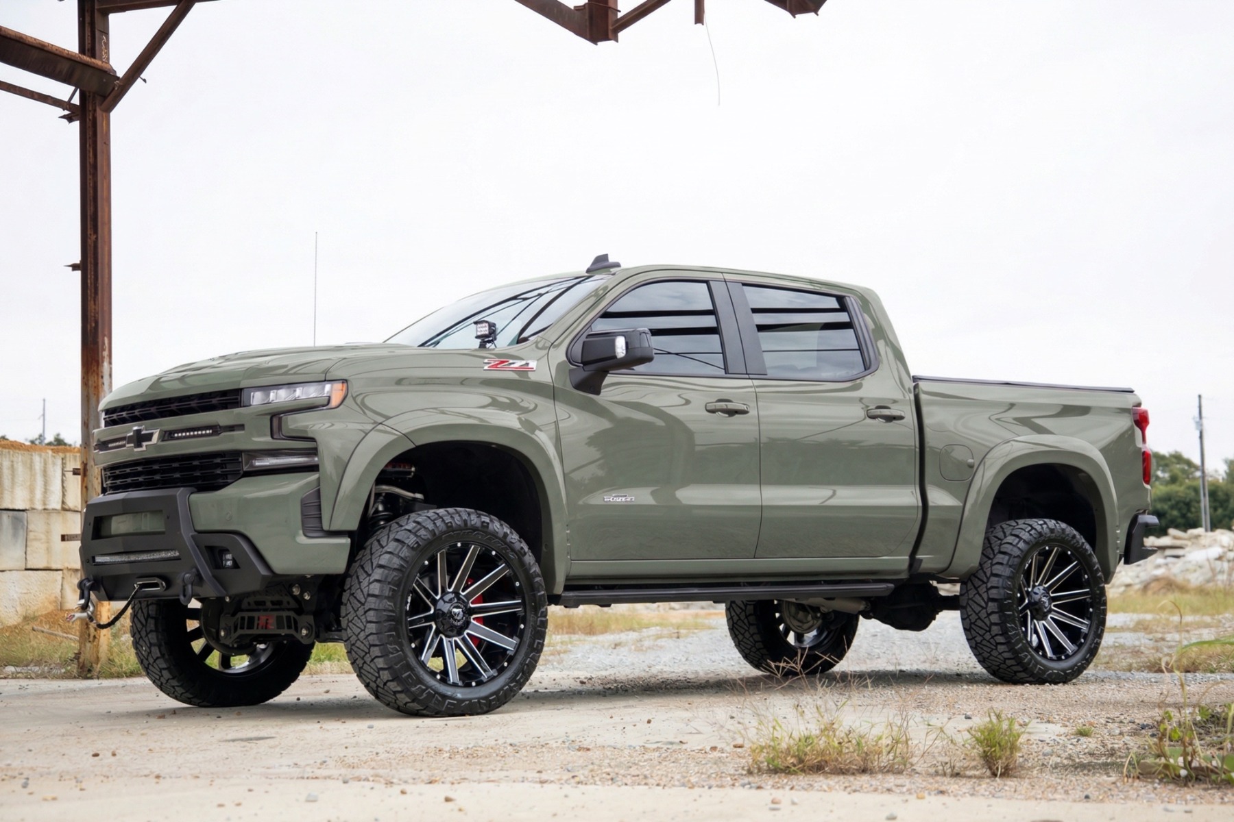 SF1 Kotflügelverbreiterungen | GBD Cypress Grey | Chevy Silverado 1500 2WD/4WD (2019–2026) — Bild 5