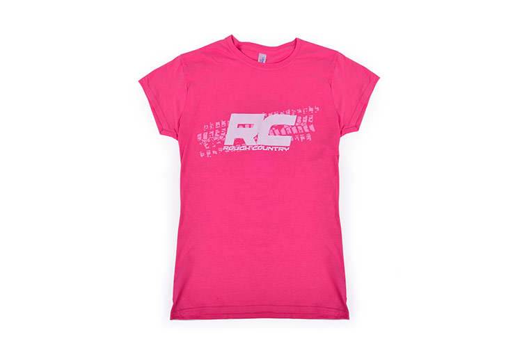 Rough Country T-Shirt | Damen-Passform | Rosa | Größe L
