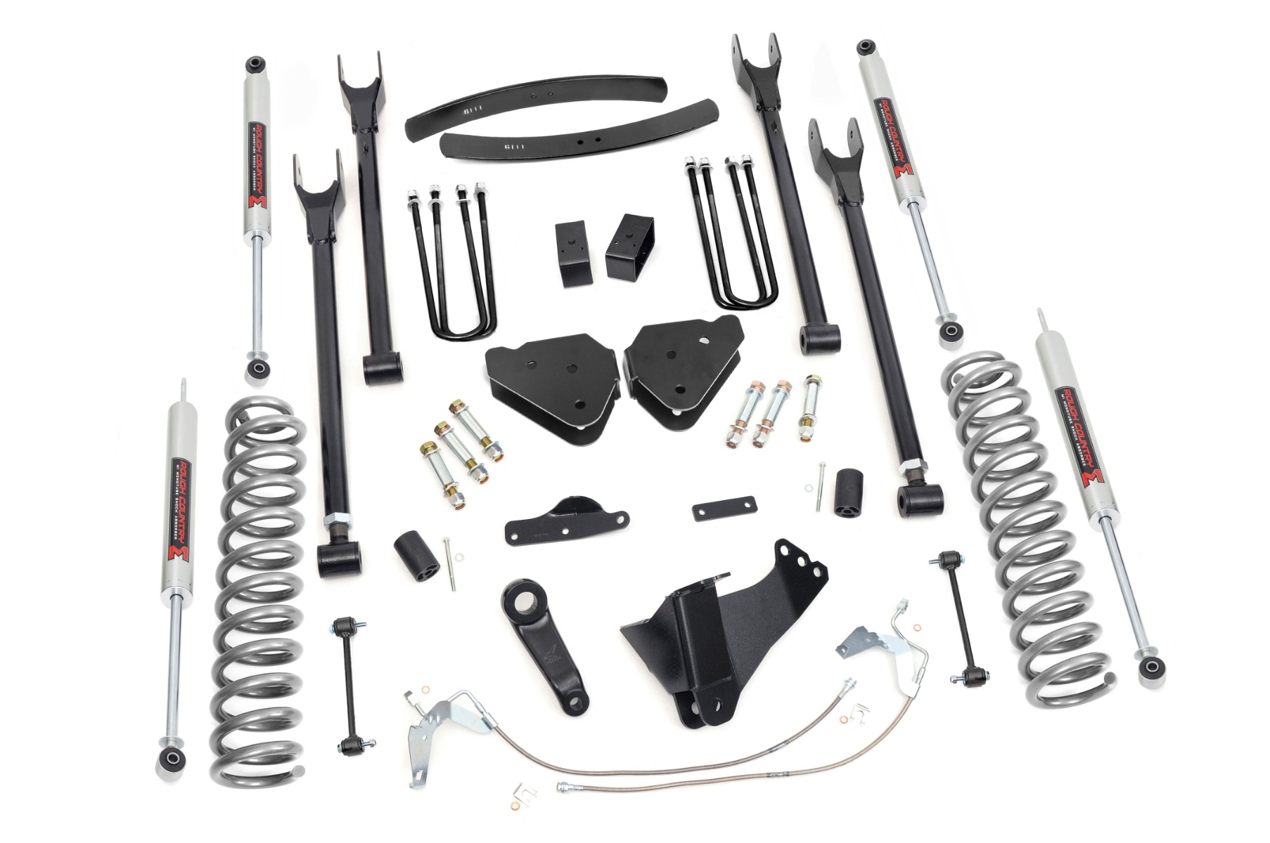 6-Zoll-Lift Kit | Benziner | 4-Lenker-Aufhängung | M1 | Ford F-250/F-350 Super Duty 4WD (08–10)