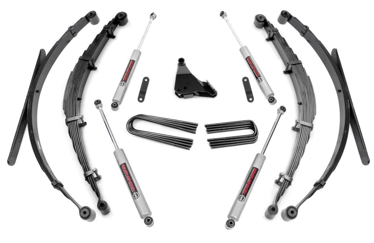 4-Zoll-Lift Kit | Hinterradfedern | Ford F-250/F-350 Super Duty 4WD (1999–2004)