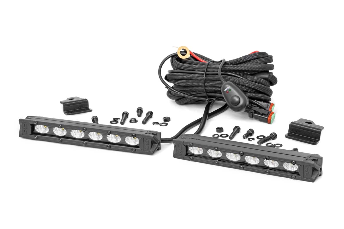 6 Zoll LED-Beleuchtungsset | Stoßstangenmontage | Honda Foreman 500 — Bild 2