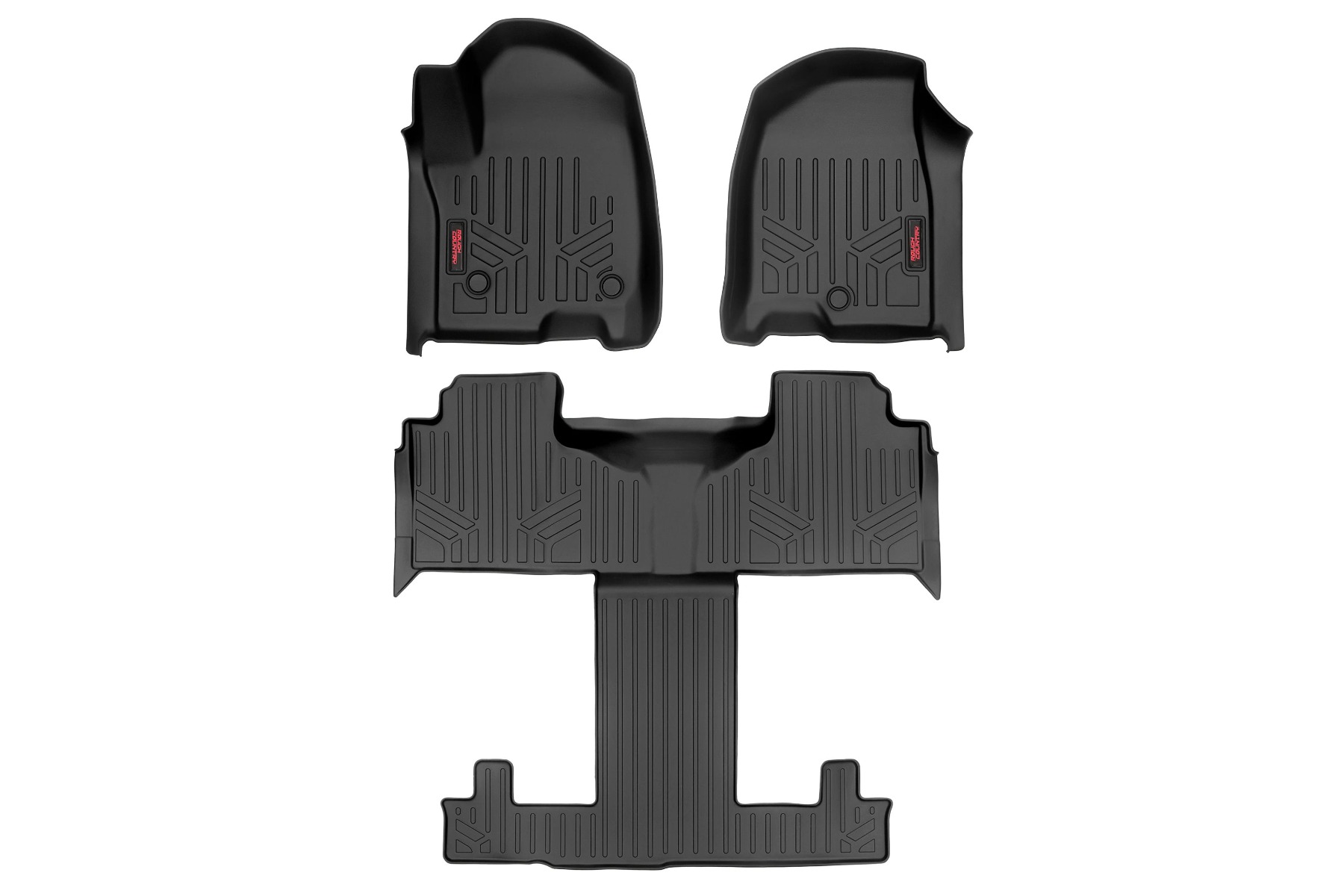 Fußmatten | Vorne rechts & hinten rechts | Vorne rechts/hinten rechts (Schalensitze) | Chevy/GMC Tahoe/Yukon 2WD/4WD (21–26)