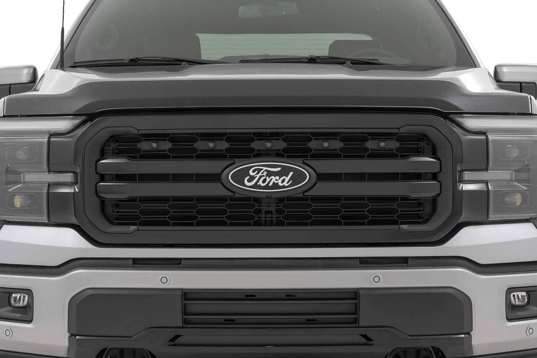 Hood Protector | Gloss Black | Ford F-150 2WD/4WD (2021-2026) — Bild 2