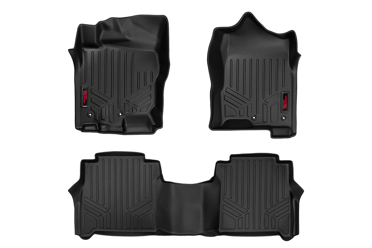 Fußmatten | Vorne und hinten | Crew Cab | Nissan Titan (17–24)/Titan XD (16–24)
