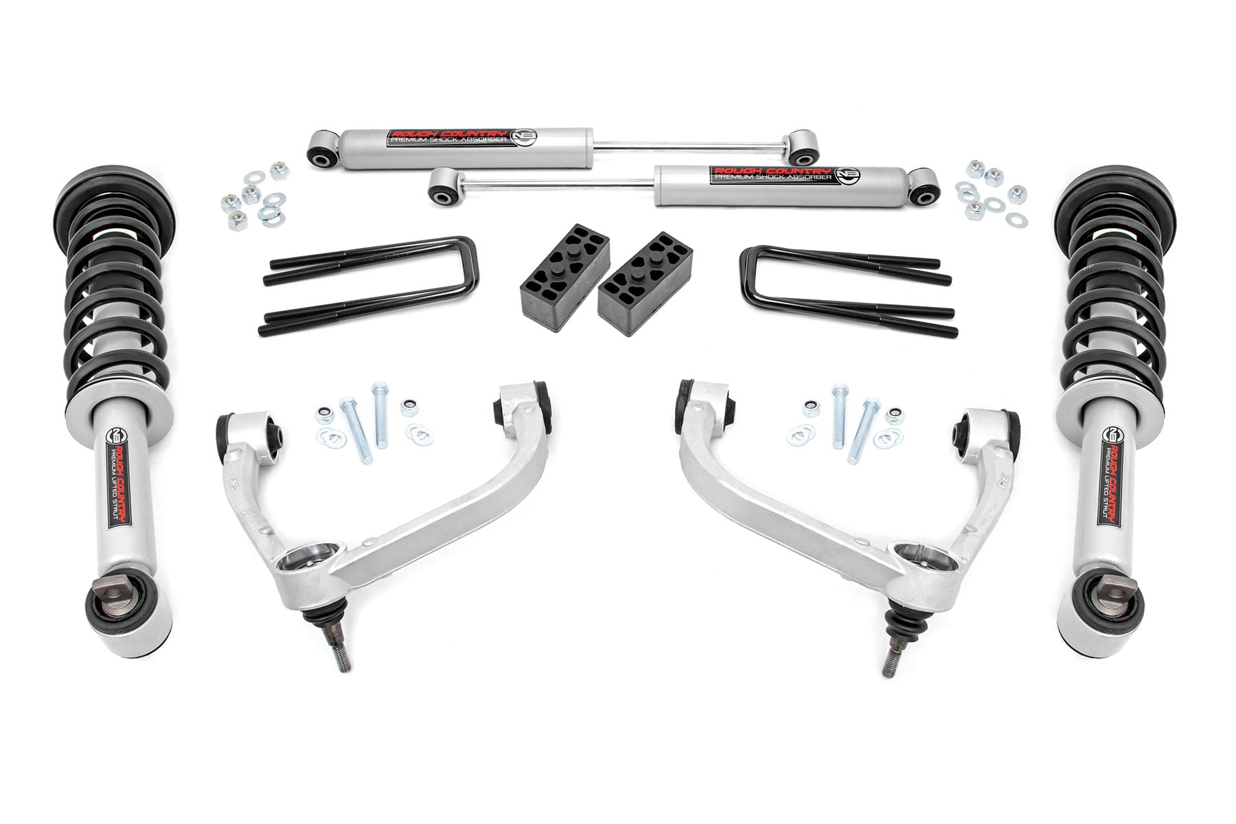 3-Zoll-Lift Kit | N3-Federbeine | Ford F-150 4WD (2014–2020) — Bild 2