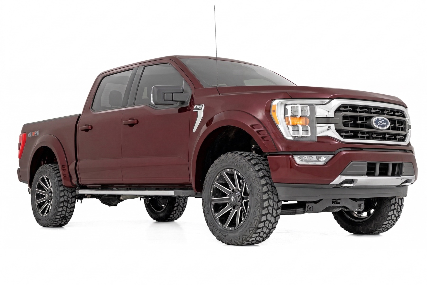 SF1 Kotflügelverbreiterungen | E2 Magma Red | Ford F-150 2WD/4WD (2021–2026) — Bild 2