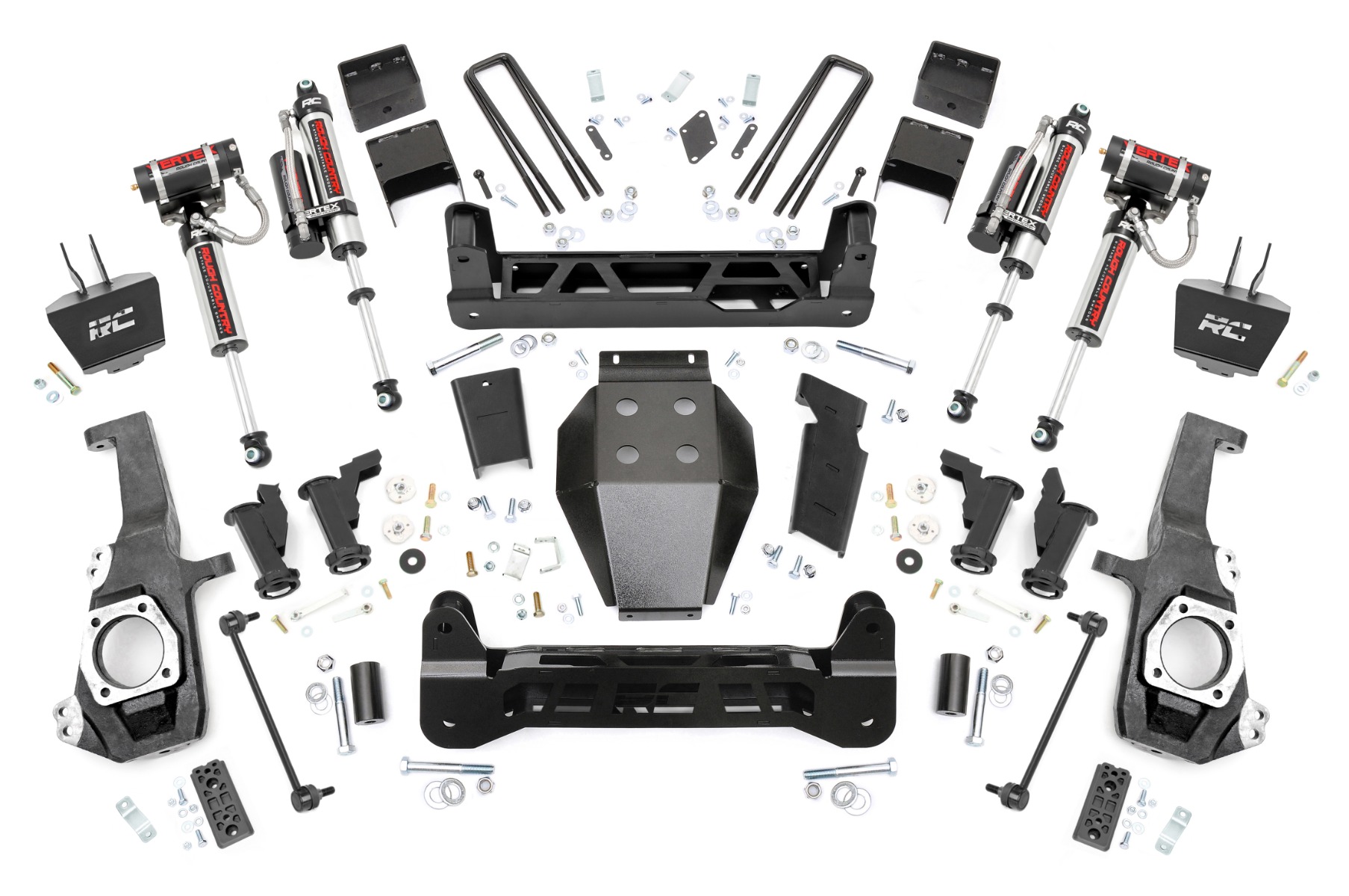 5-Zoll-Lift Kit | Torsionsfeder-Absenkung | Vertex | Mit Zusatzfedern | Chevy/GMC 2500HD/3500HD (20–26)