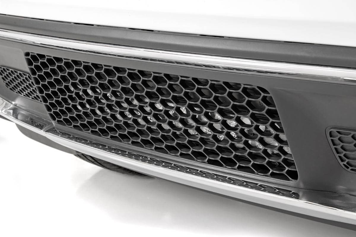 LED-Beleuchtungsset | Stoßstangenmontage | 20 Zoll Chrom, zweireihig | Gelbe Tagfahrleuchten | Jeep Grand Cherokee WK2 (2011–2020) — Bild 4