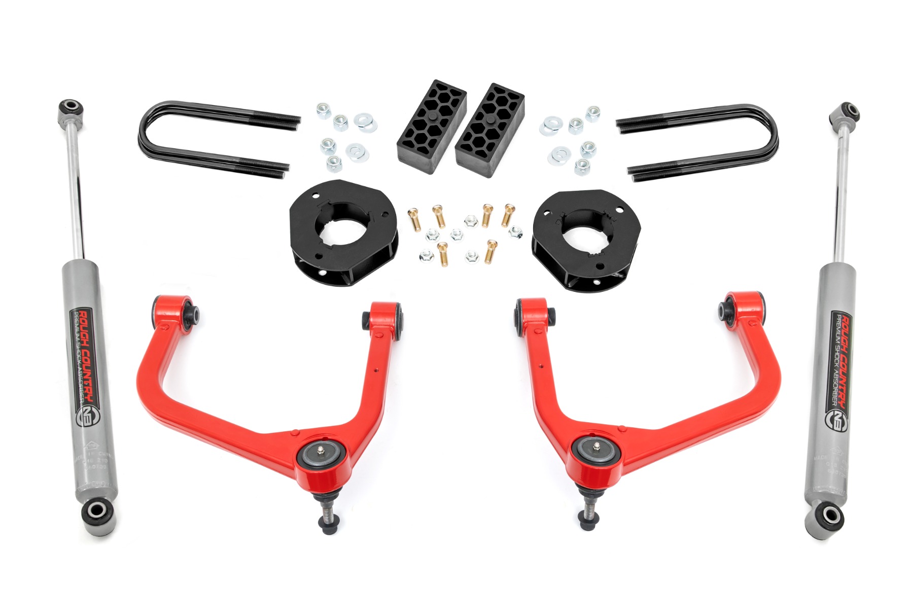 3,5-Zoll-Lift Kit | Hintere Einzelblattfeder | Chevy Silverado 1500 2WD/4WD (2025–2026)
