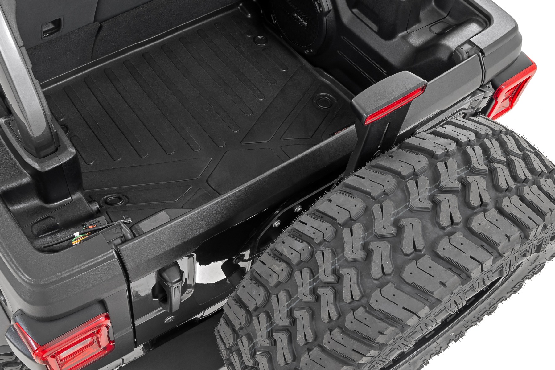 Trail-Verkleidung | Heckklappenschutz | Jeep Wrangler JL/Wrangler Unlimited (18–26)