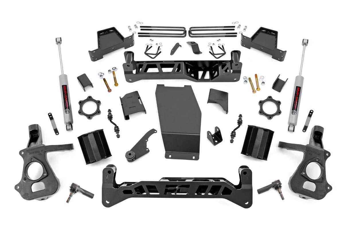 7-Zoll-Lift Kit | Aluminium/Stanzstahl | Chevy/GMC 1500 (2014–2018 & Classic)