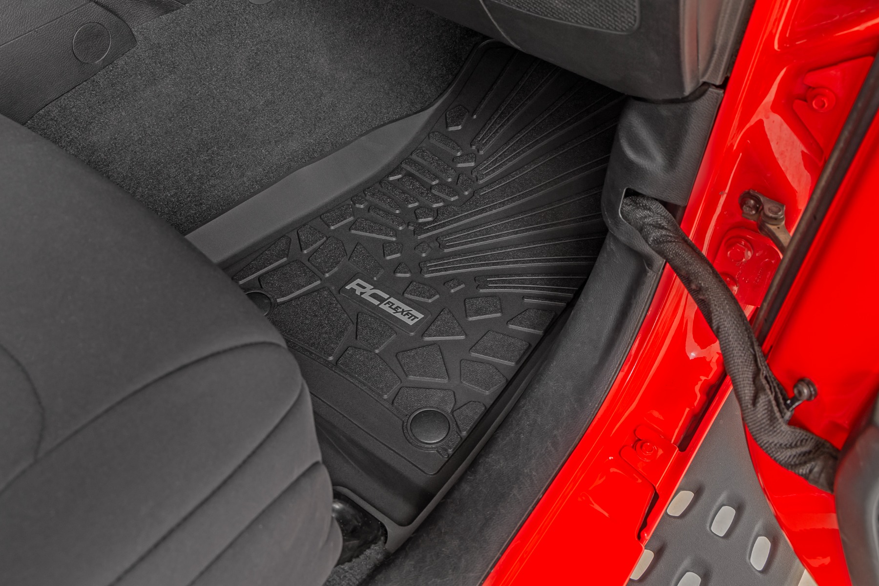 Flex-Fit Floor Mats | FR & RR | RR Lockable | Jeep Gladiator JT 4WD (20-26) — Bild 4