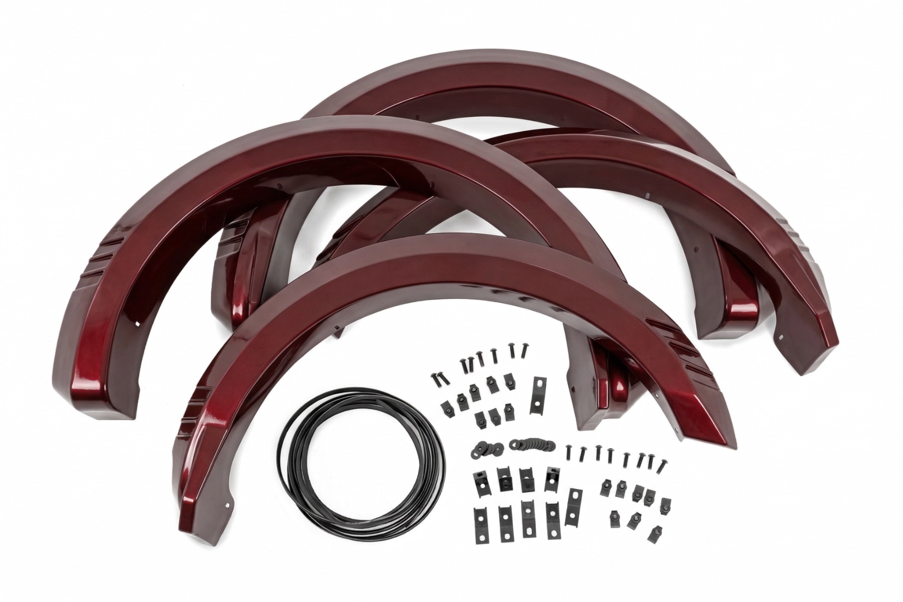 SF1 Kotflügelverbreiterungen | E2 Magma Red | Ford F-150 2WD/4WD (2021–2026) — Bild 6