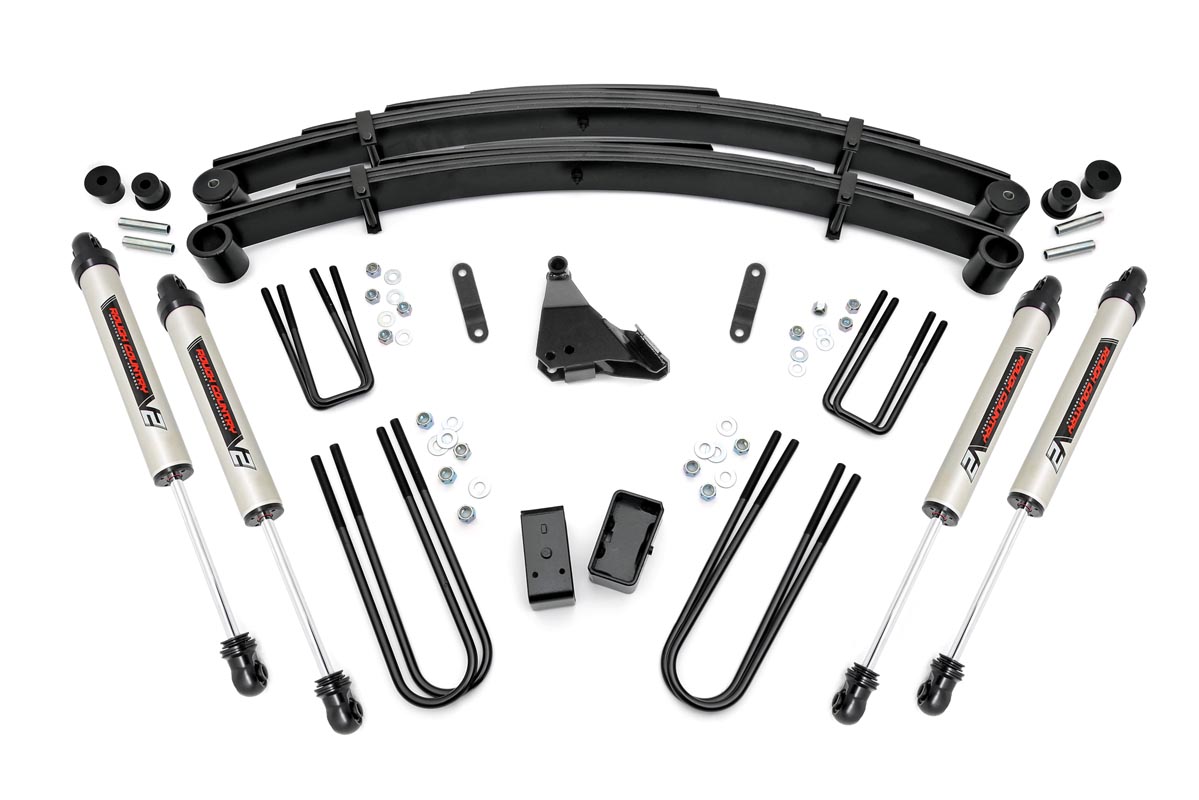 4-Zoll-Lift Kit | Hintere Distanzblöcke | V2 | Ford F-250/F-350 Super Duty 4WD (99–04)