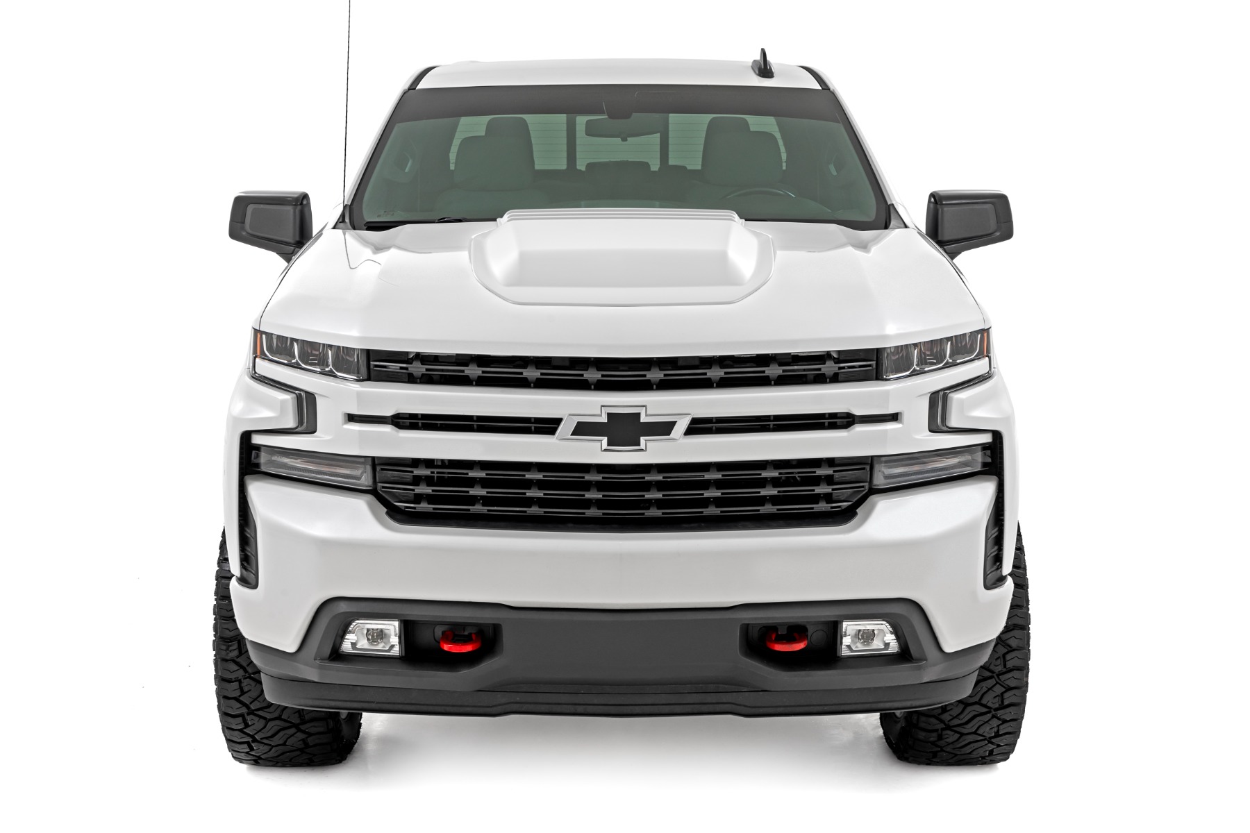 Hood Scoop | GAZ Summit White | Chevy Silverado 1500 2WD/4WD (2019-2026) — Bild 2
