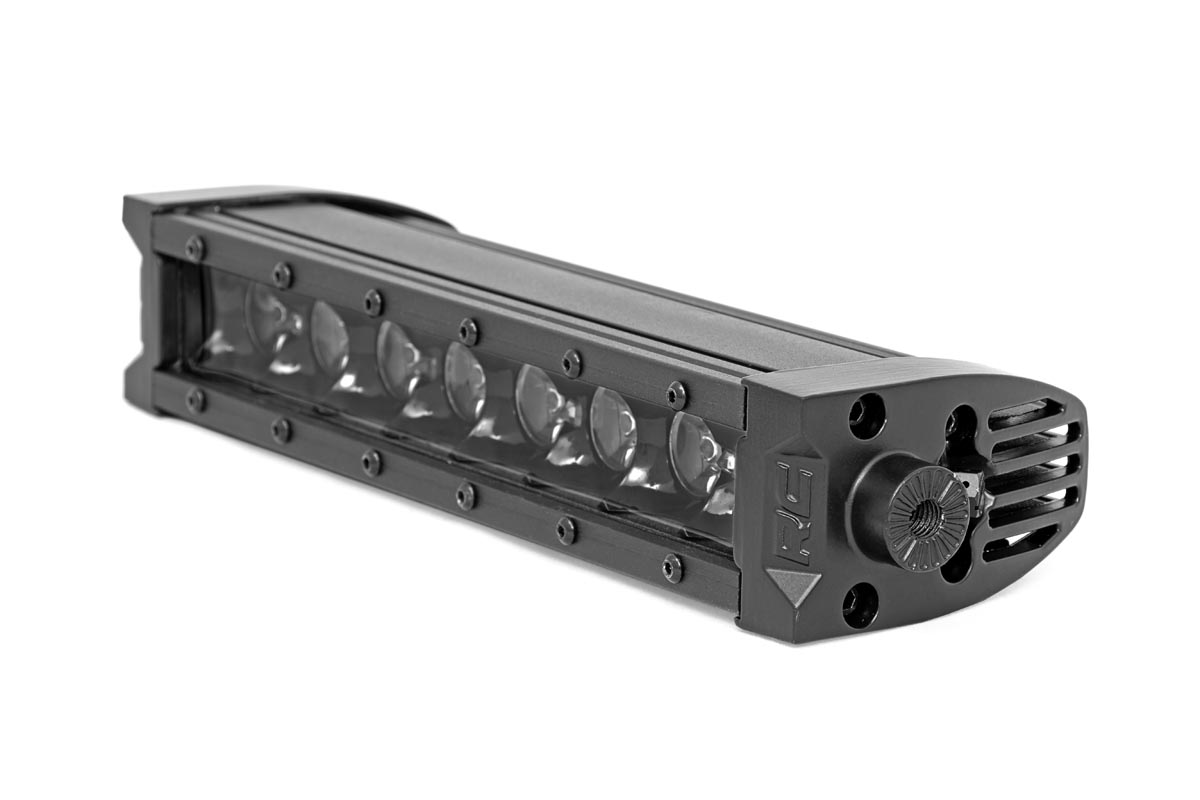 8 Inch Black Series LED Light Bar | Single Row | Cool White DRL — Bild 2