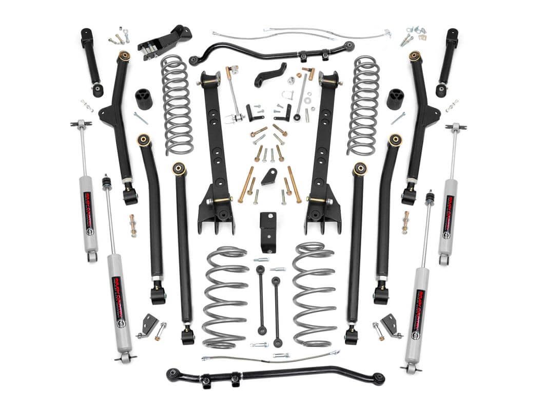 6-Zoll-Lift Kit | Long Arm | Jeep Wrangler Unlimited 4WD (2004–2006)
