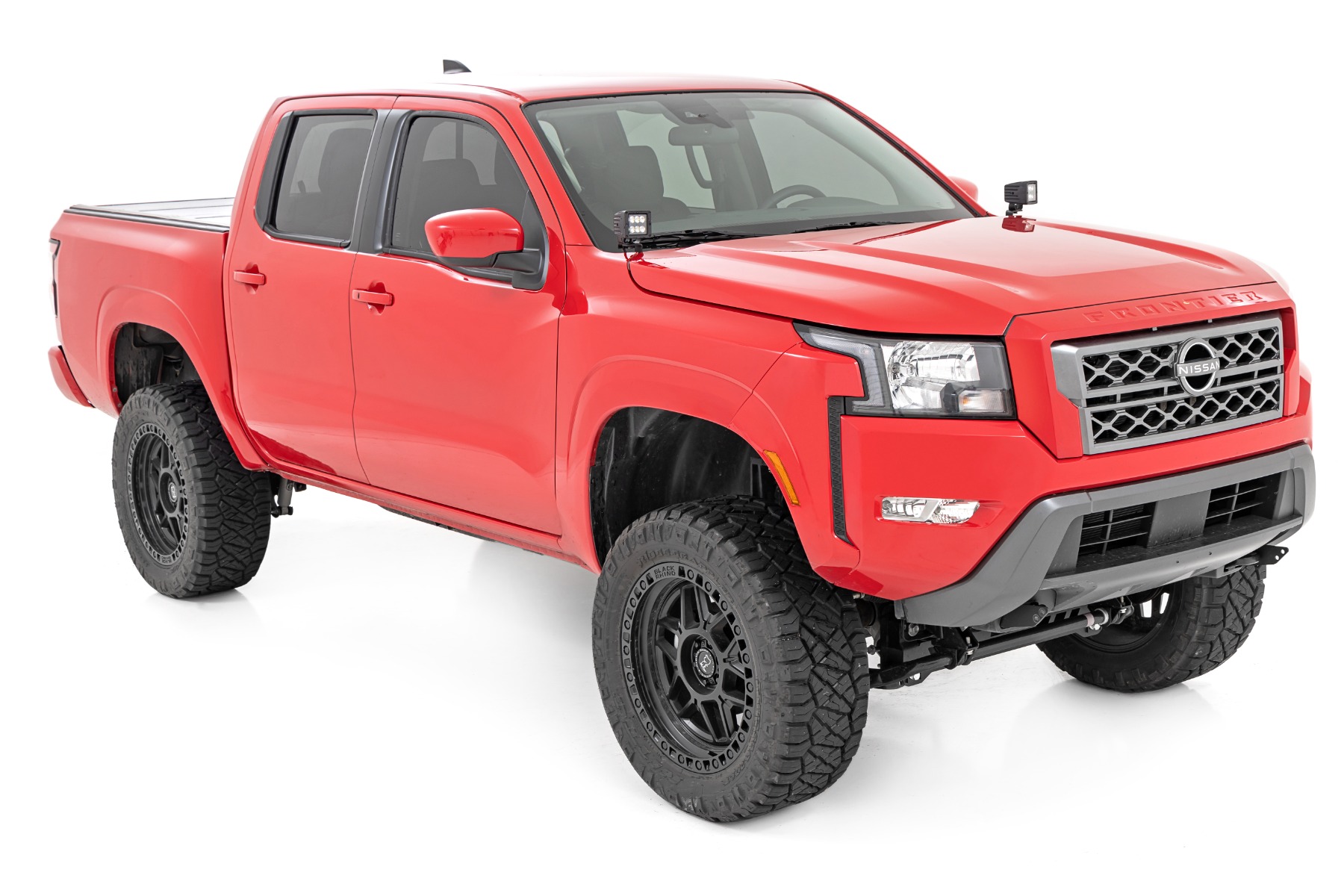 LED Light Kit | Ditch Mount | 2" Black Pair | Amber DRL | Nissan Frontier (22-26) — Bild 6