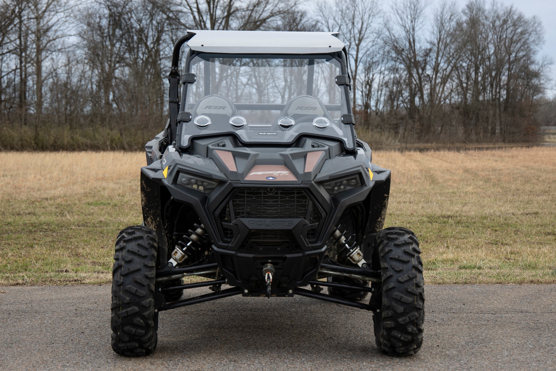 Belüftete Vollwindschutzscheibe | Kratzfest | Polaris RZR XP 1000 — Bild 6
