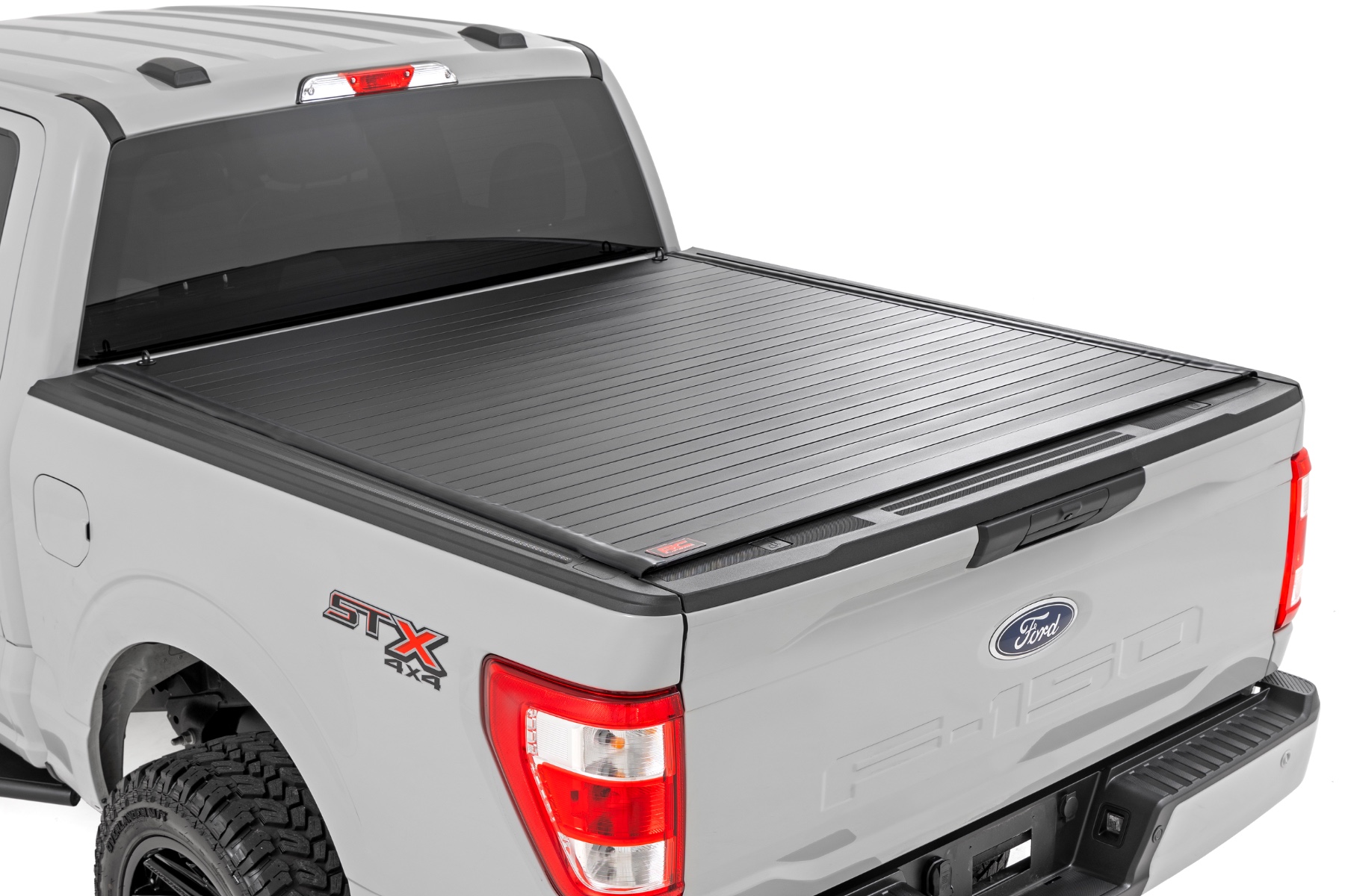 Feste, aufrollbare Ladeflächenabdeckung | 5'7 Zoll Ladefläche | Ford F-150 (15–26)/F-150 Lightning (22–26)