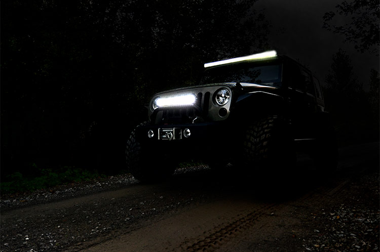 20 Inch Chrome Series LED Light Bar | Dual Row | Cool White DRL — Bild 3