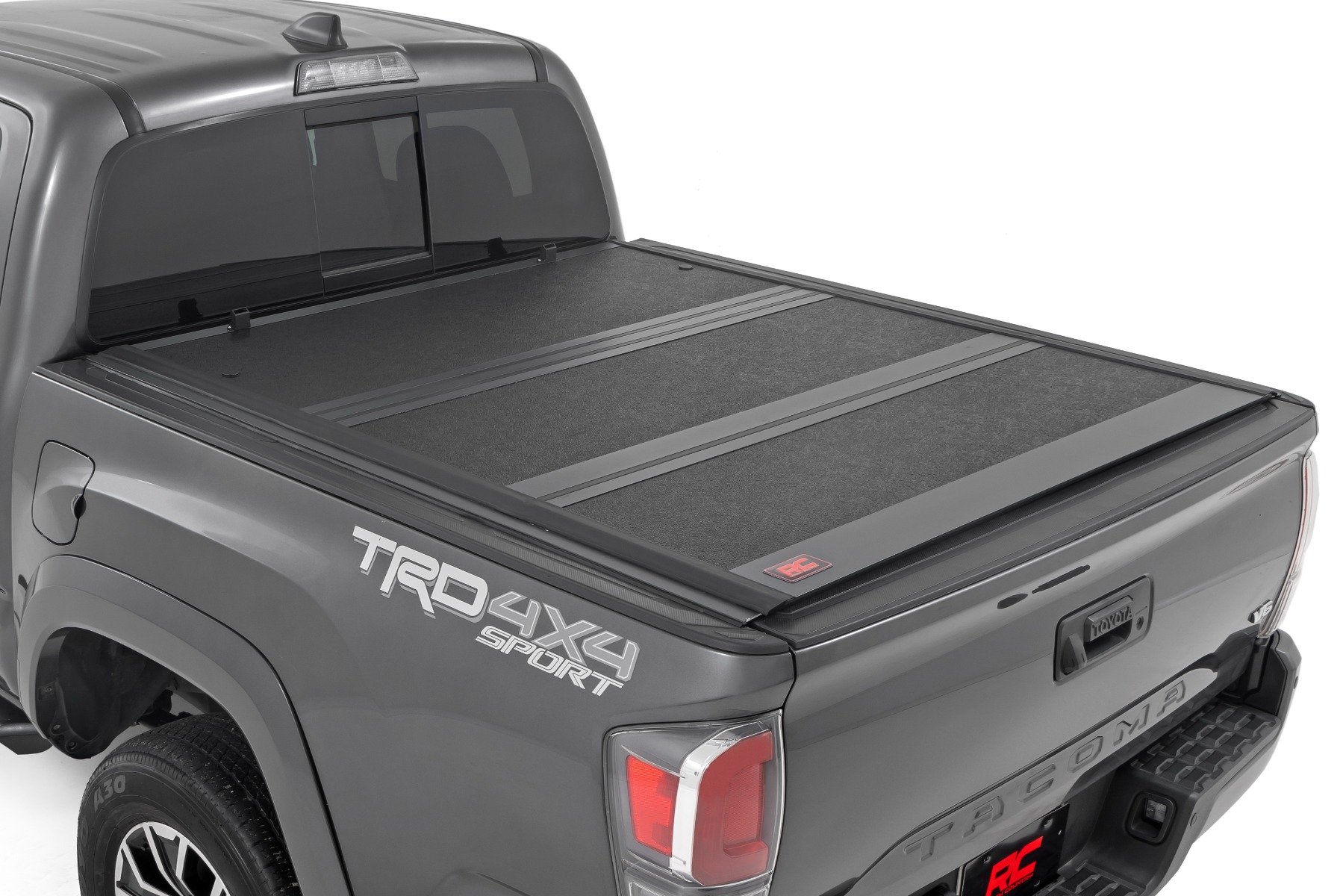 Feste, flache Ladeflächenabdeckung | 6' Ladefläche | Toyota Tacoma 2WD/4WD (2016–2023)