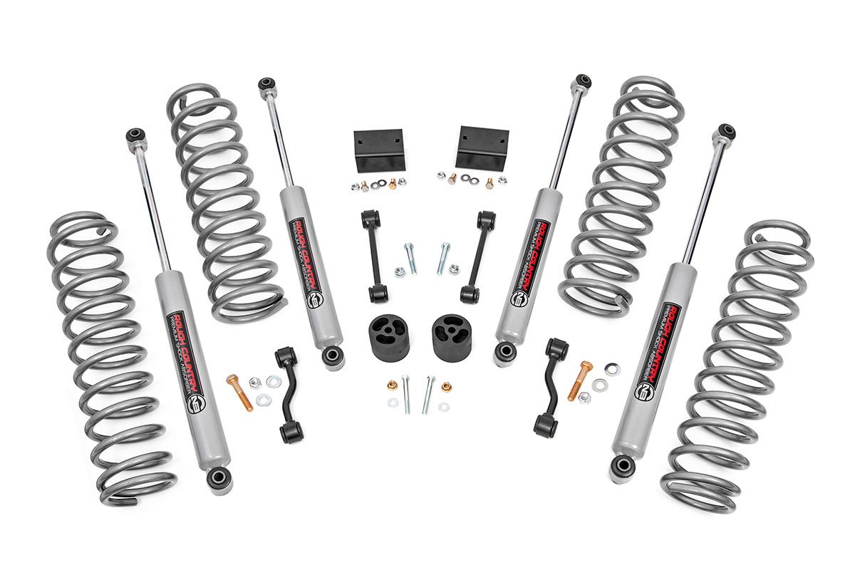 2,5-Zoll-Lift Kit | Schraubenfedern | Jeep Wrangler Unlimited Rubicon 4WD (2018–2023)