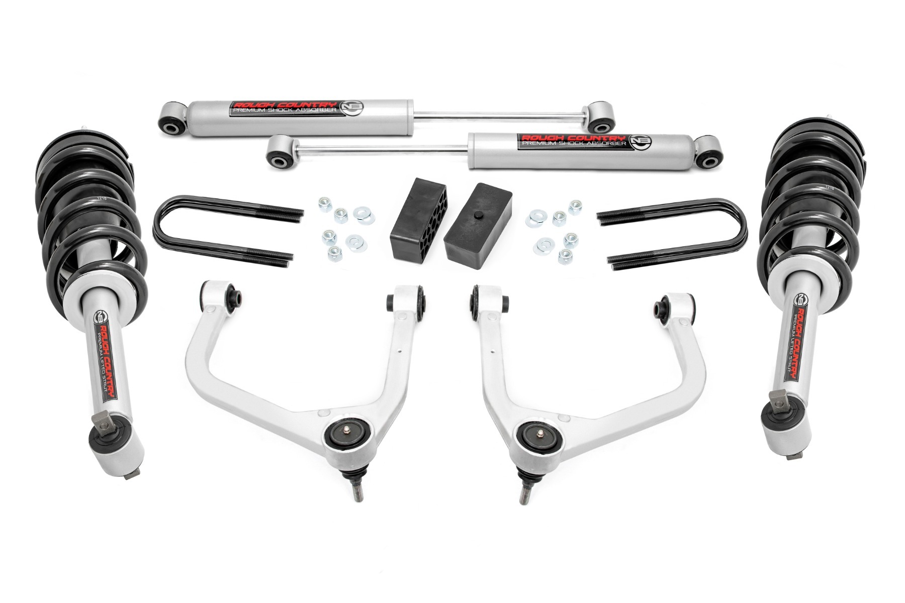 3,5-Zoll-Lift Kit | N3-Federbeine | GMC Sierra 1500 2WD/4WD (2025–2026)