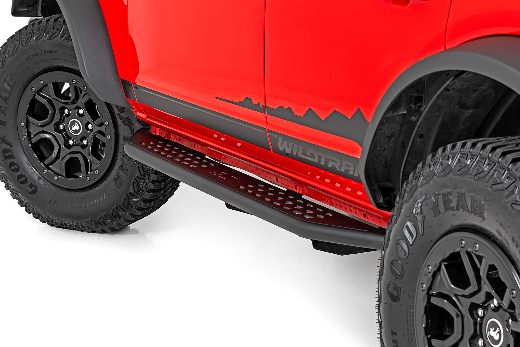OV2 Trittbretter | Seitliche Trittstufen | 4-türig | Ford Bronco 4WD (2021–2026)